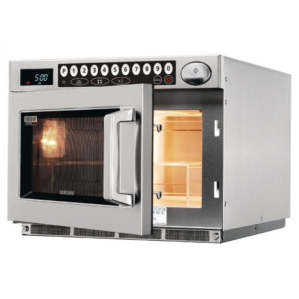 Light Duty Electric Microwave Oven 1100W | Manual | Samsung Microwave