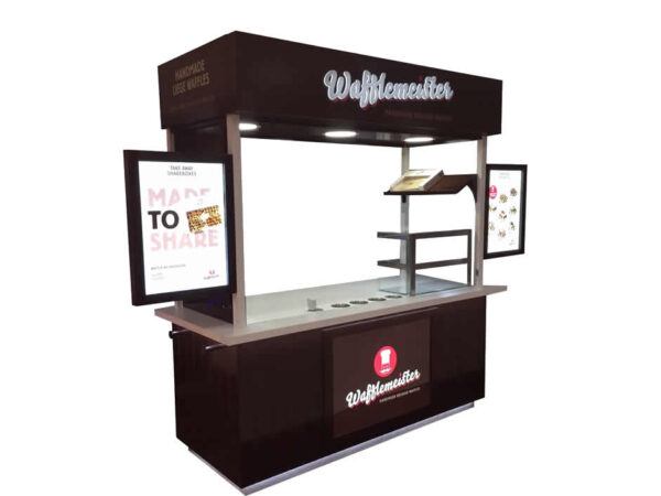 custom waffle catering cart