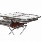 barbecue heavy duty pans holder