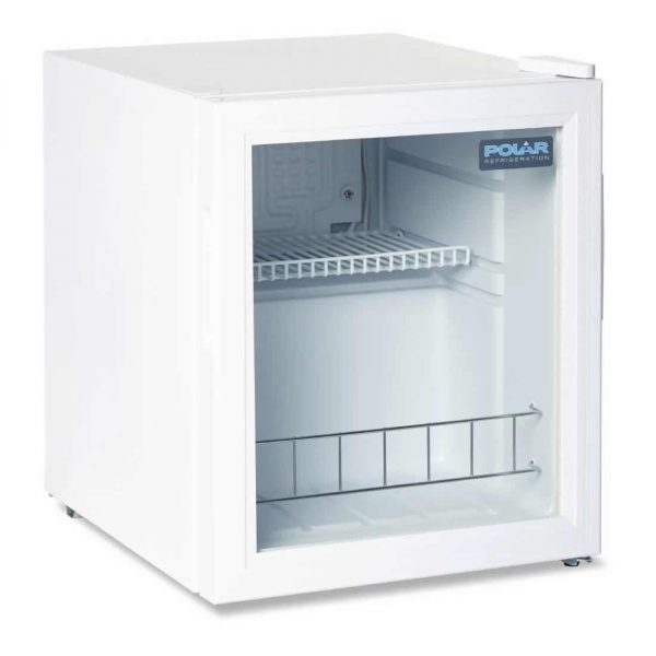 mini display fridge 46ltr