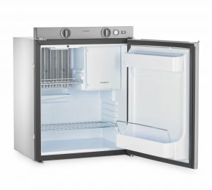 lpg mobile catering fridge open door