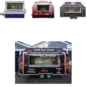 food catering trailers for sale