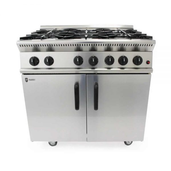 lpg gas oven 6 burners catering equipment