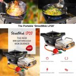 lpg mobile catering street wok