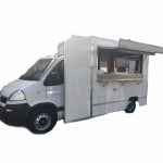 white catering burger van for sale