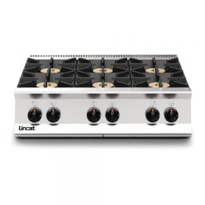 propane gas 6 burner-boiling top catering equipment