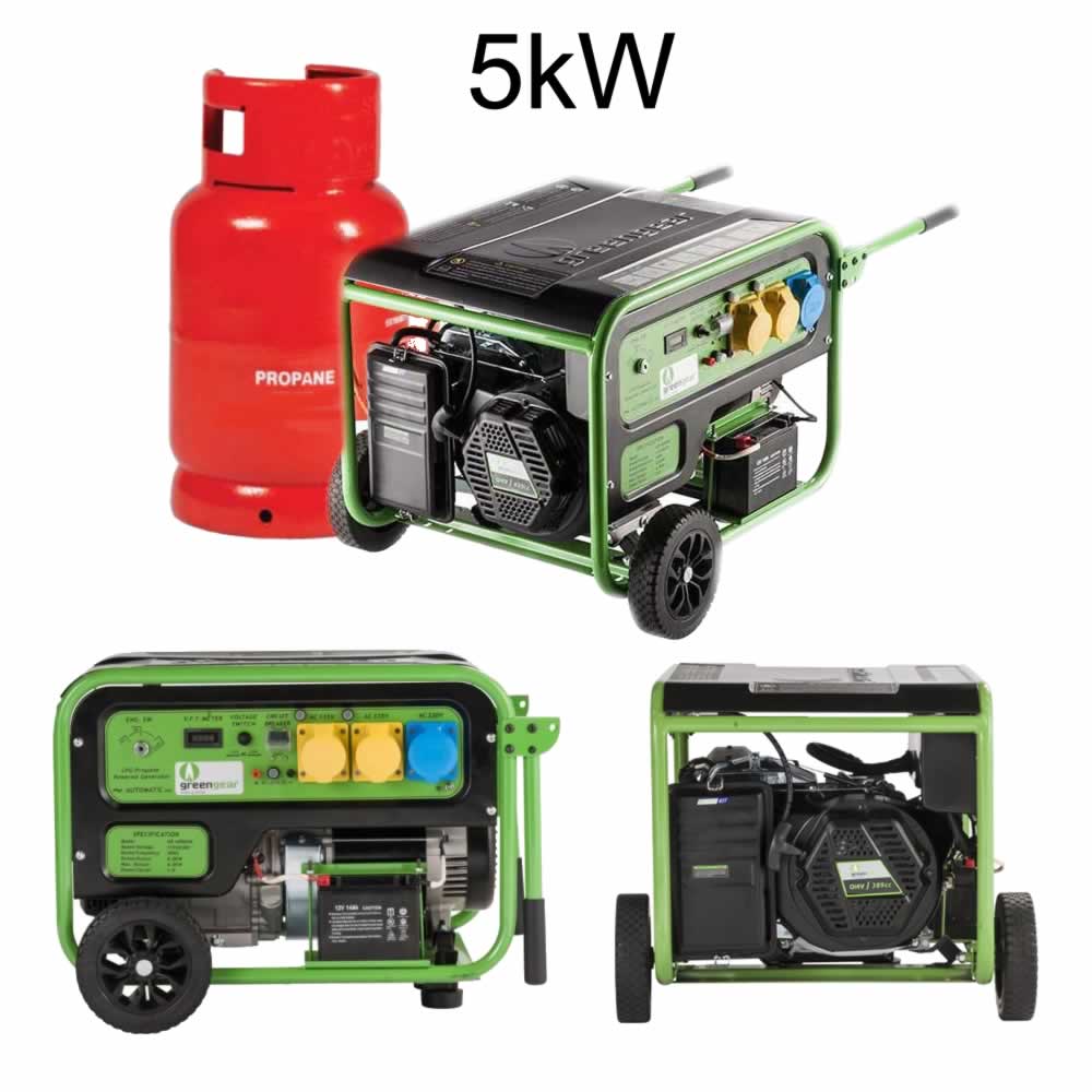 too much Effectively Appointment LPG Generator 5kW Eco-Friendly Reliable & Powerful. 40% Fuel Savings