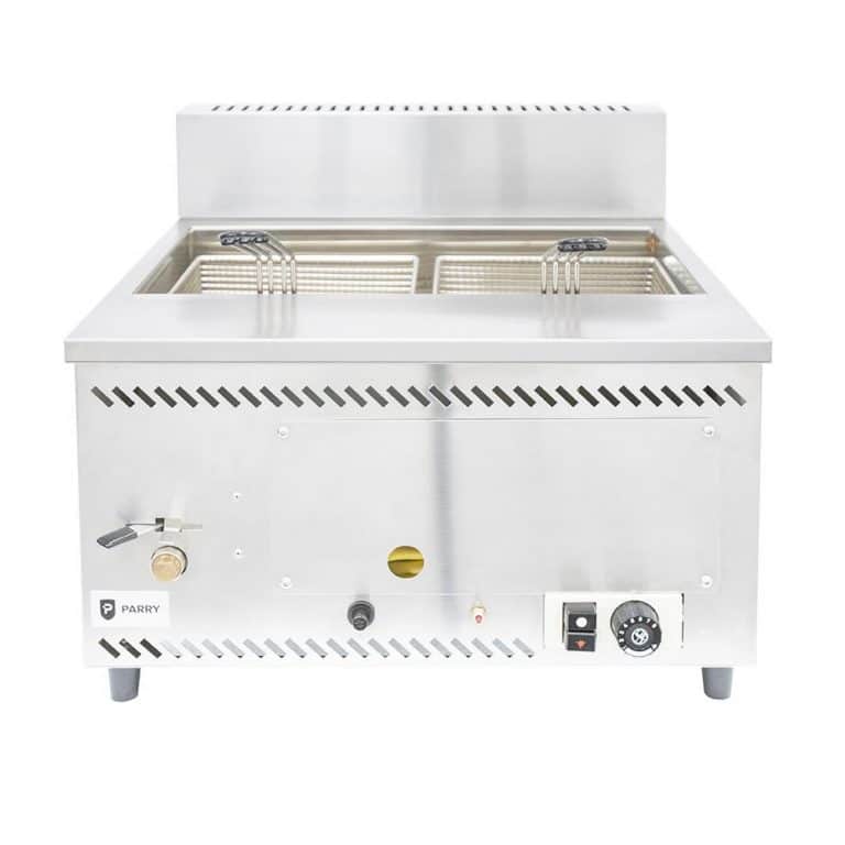 LPG Fryer Table Top Mobile Catering Fryer 7.5 Litre Twin Baskets