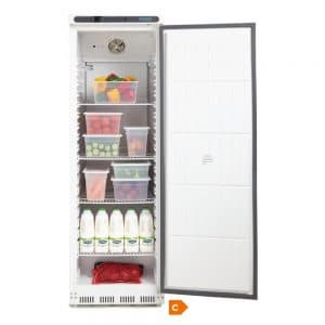 polar-single-door-fridge-cd612-open door