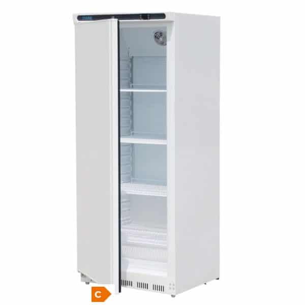 white-polar-single-door-fridge-cd614-open door shelves
