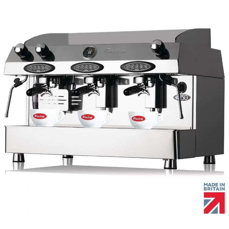 Coffee Machine Package. Dual Fuel Fracino Group 3 Contempo