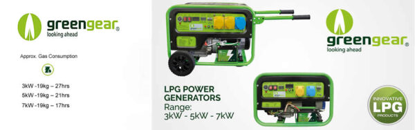 lpg gas generator