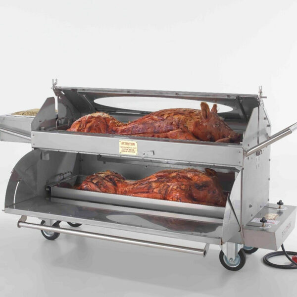 Hog Machine Gas LPG Hog Roast Machine. Outside Griddles BBQ Machines