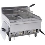 LPG Fryer 2 Single Baskets 10L+10L Power Output