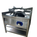 LPG Gas Range Single Burner – 96kW | Heavy-Duty Cast Iron Grate