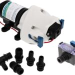Flojet R3526144D 12V Water Pump + Strainer