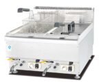 Infernus INF-565 Twin Tank Countertop LPG Gas Fryer – 2x14L Stainless Steel