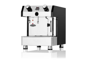 Fracino Vesuvius coffee machine, chrome finish.