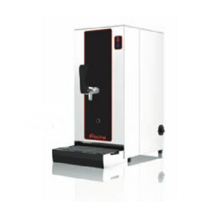 Stainless steel LPG Atlantis coffee machine with 7L capacity.