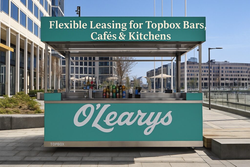 Flexible Leasing for Topbox Bars, Cafés & Kitchens – MobCater Finance Options
