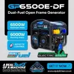 Gorilla Power GP6500DF Dual‑Fuel Generator 6.5kW Petrol/LPG - Image 6