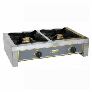 Double burner gas stove