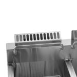 Countertop Gas Fryer Twin Tank 12L x 2 LPG Infernus - Image 8