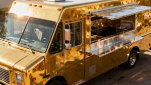 Used mobile catering van for sale in the UK.