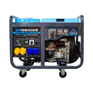 Diesel generator powering a UK business.