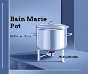 Bain marie pot for professional UK commercial kitchens