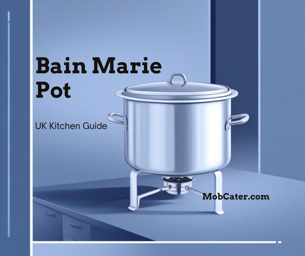 Bain marie pot for professional UK commercial kitchens