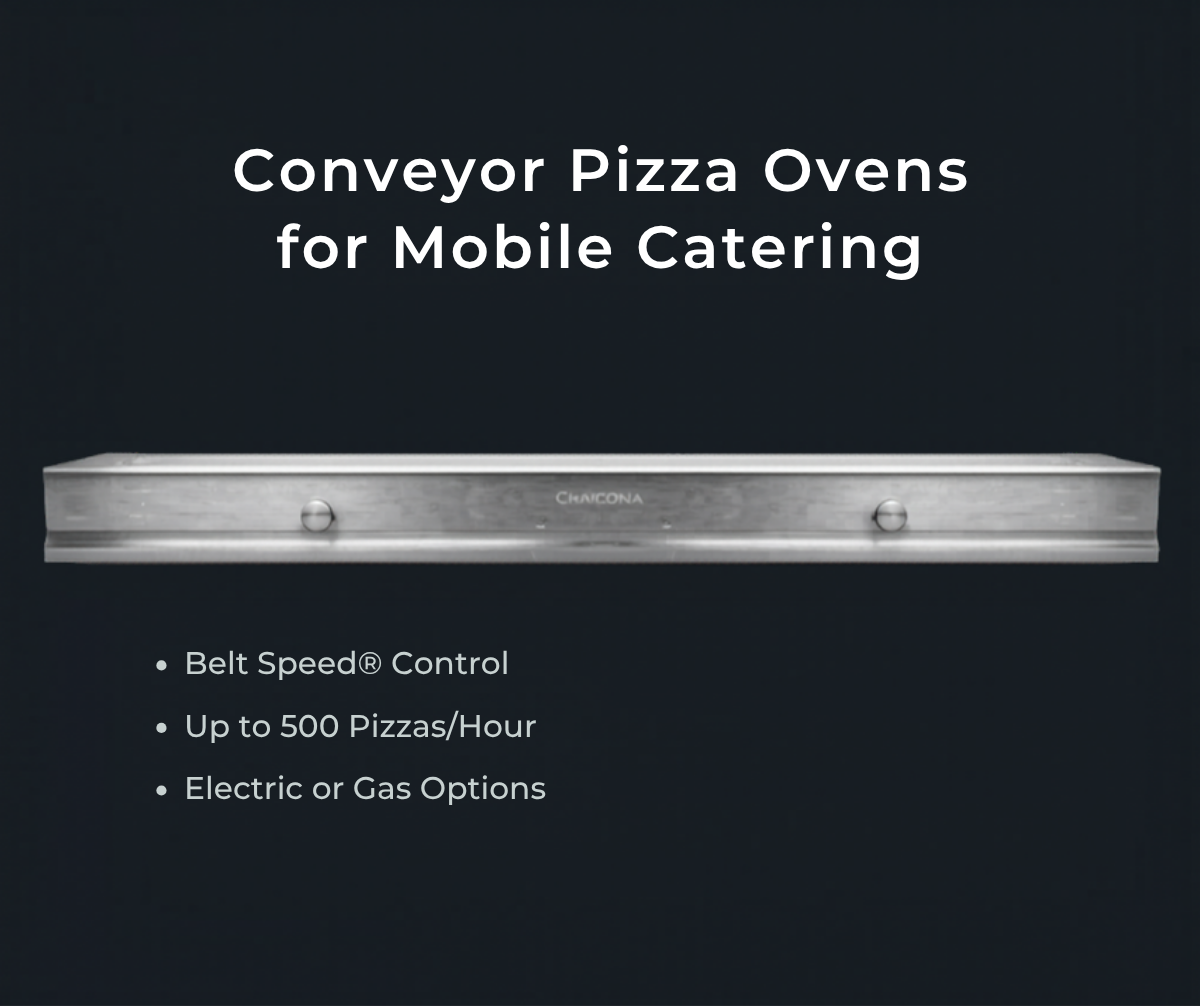 Conveyor Pizza Ovens for Mobile Catering