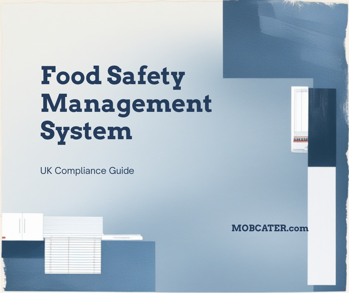 Food safety management system guide for UK mobile catering compliance