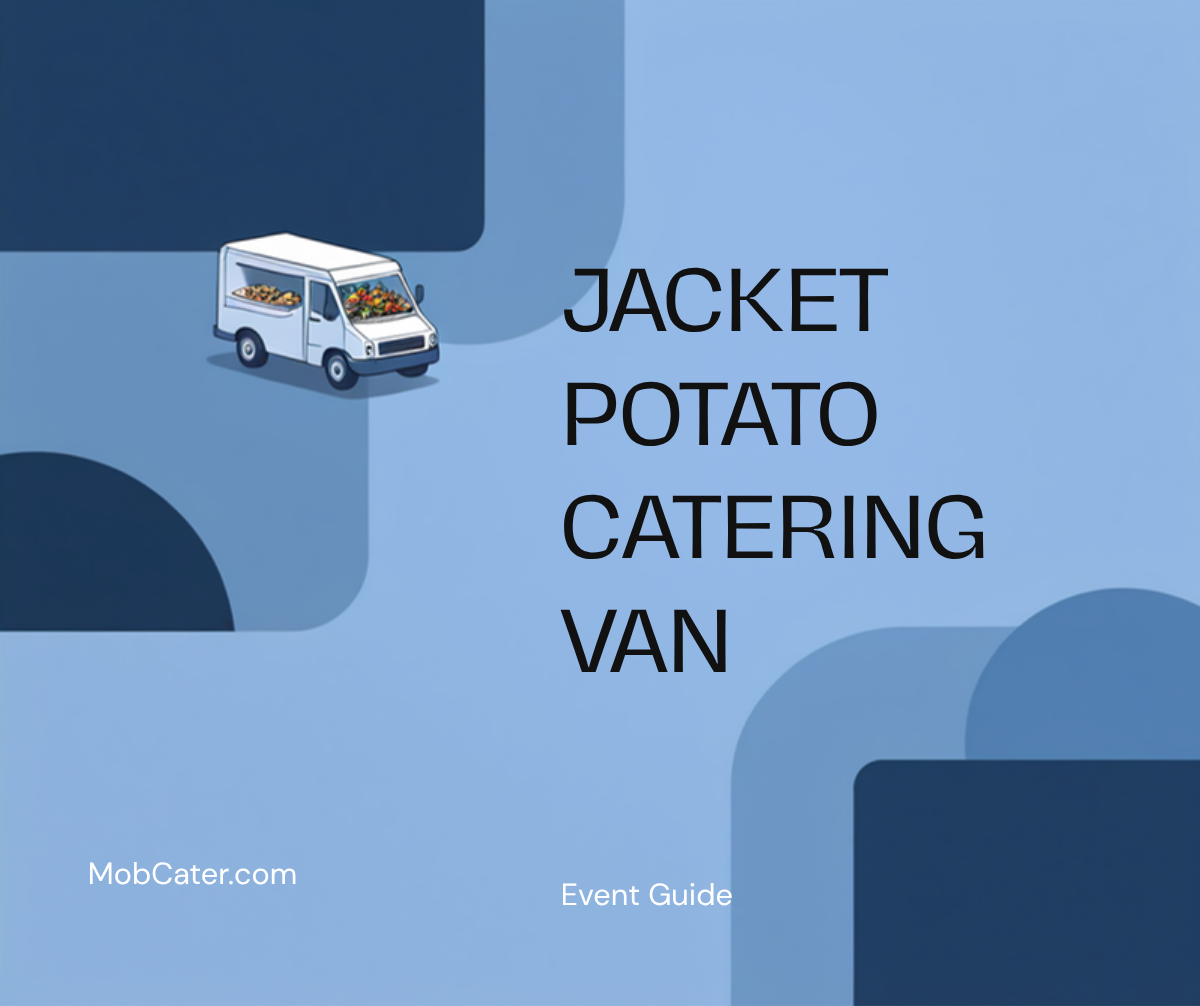 Jacket potato catering van for events and mobile catering