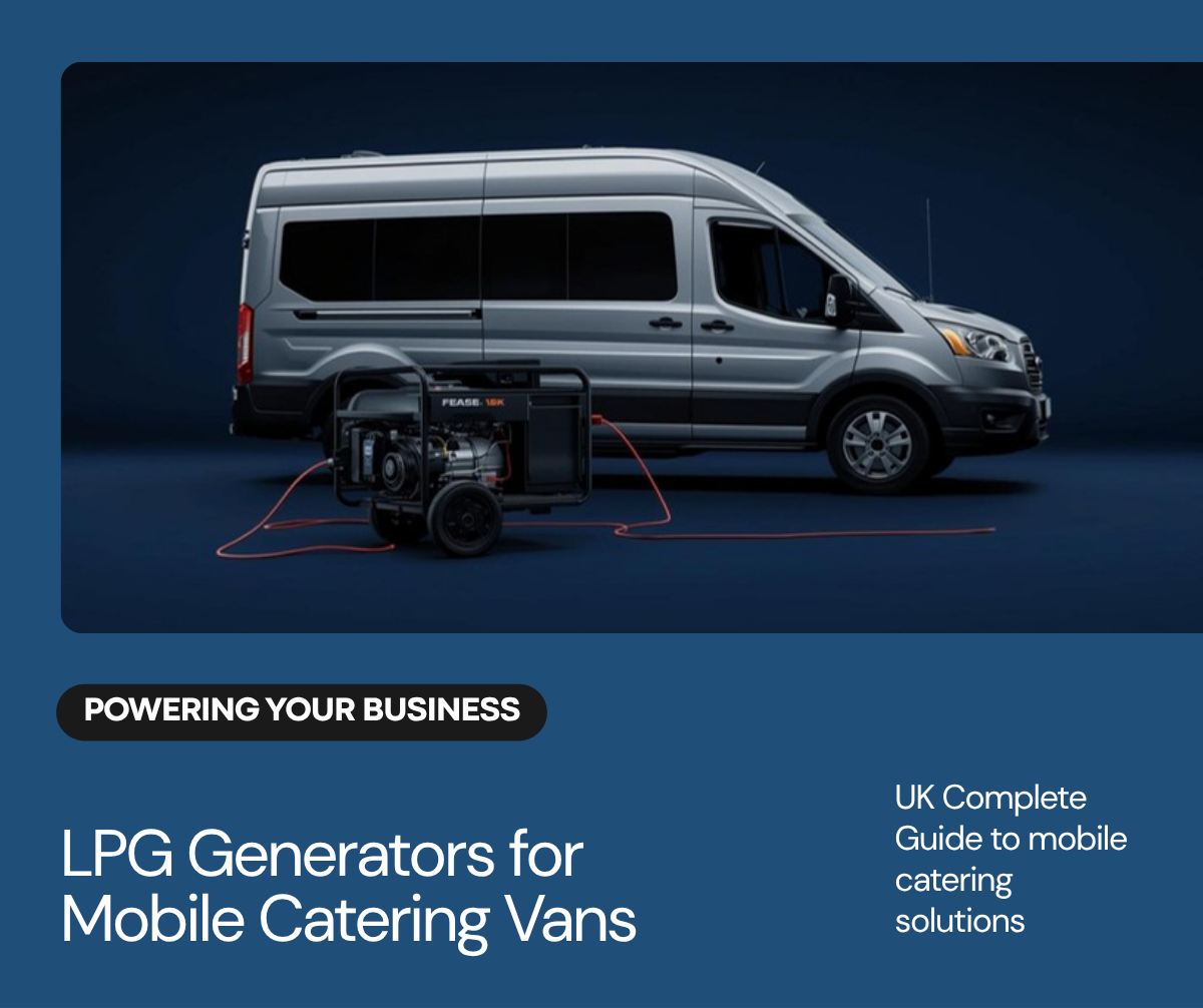 LPG generator for mobile catering vans in the UK