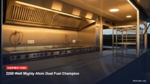 2200 Watt Mighty Atom Dual Fuel Champion - Mobile Catering Equipment UK