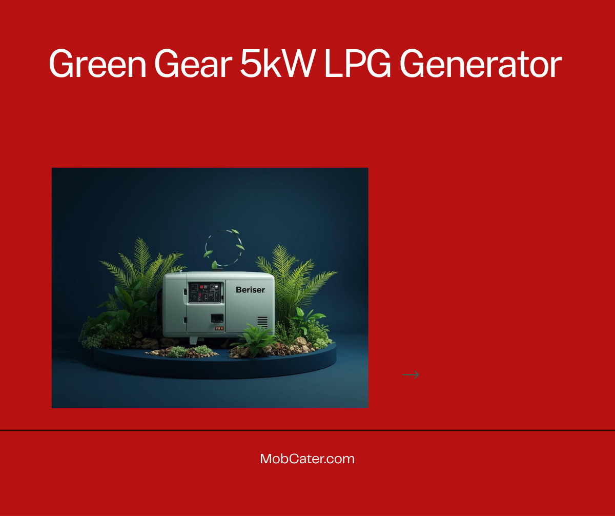 5kW Generator for Catering