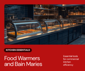 Commercial food warmer and bain marie for catering