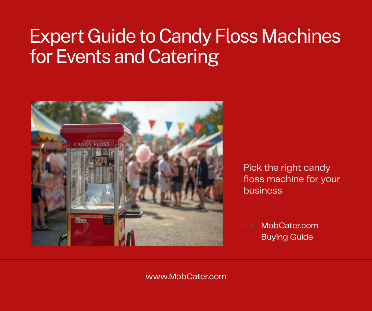 Commercial candy floss machines for events and catering