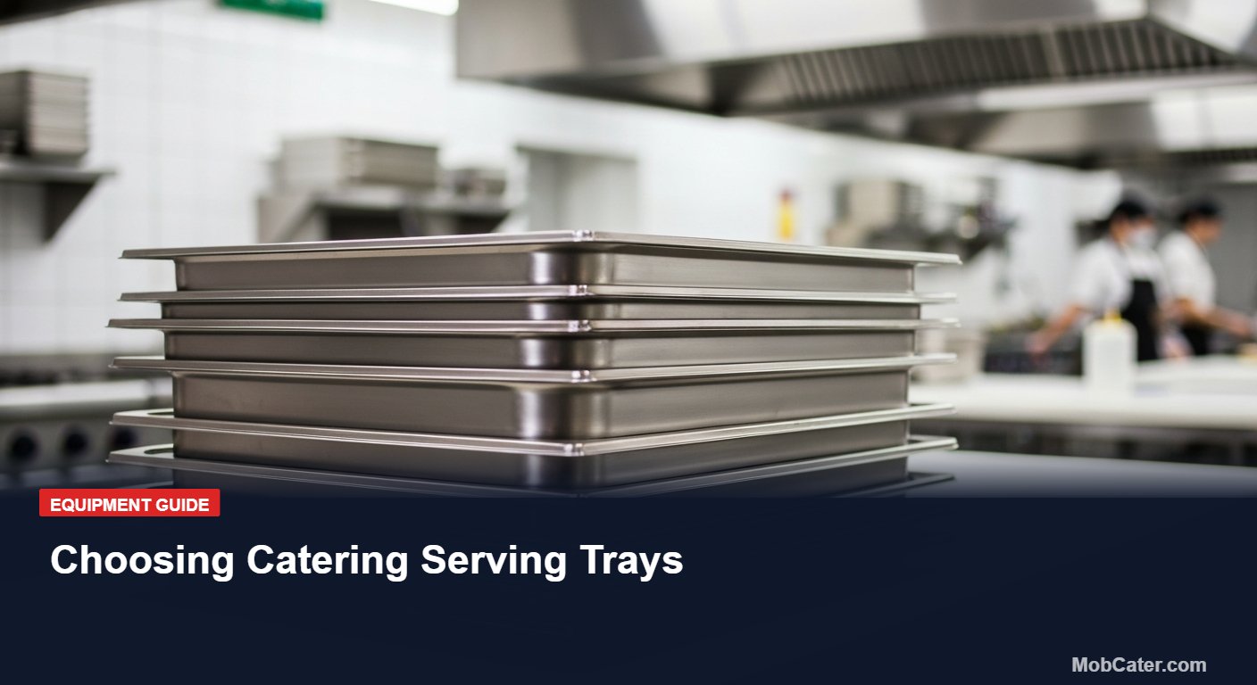 Choosing Catering Serving Trays - Mobile Catering Equipment UK