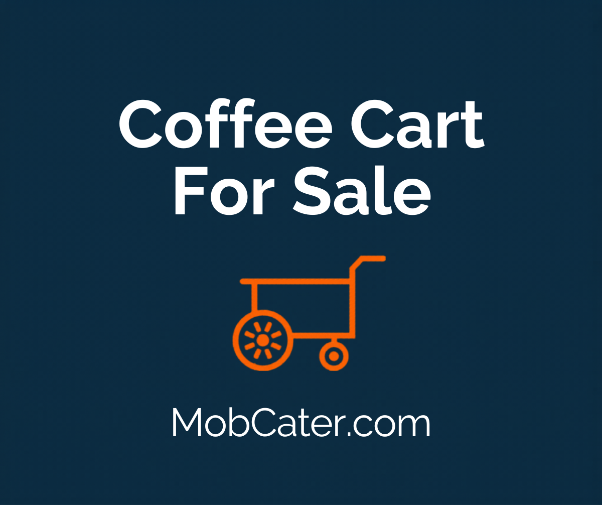 Coffee carts for sale for starting a mobile coffee business