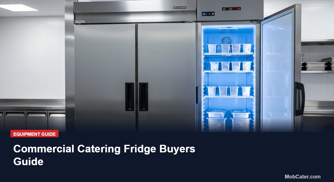 Commercial Catering Fridge Buyers Guide - Mobile Catering Equipment UK