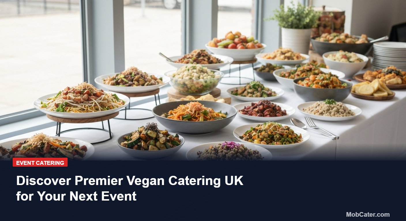 Discover Premier Vegan Catering UK for Your Next Event - Mobile Catering UK