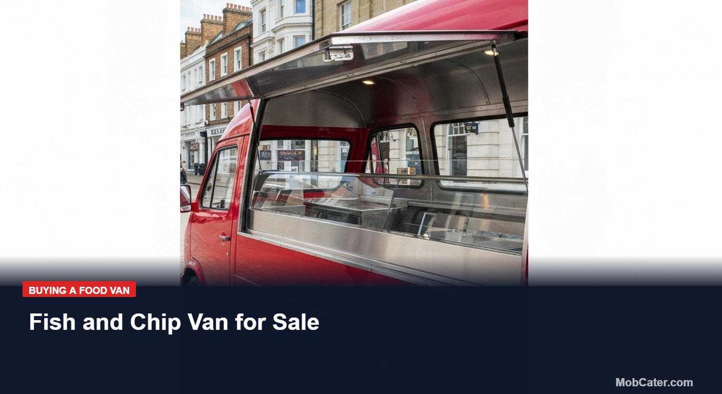 Fish and Chip Van for Sale - Mobile Catering Equipment UK