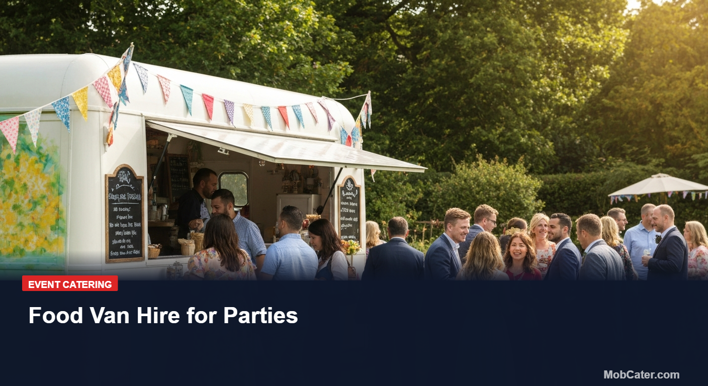 Food Van Hire for Parties - Mobile Catering Equipment UK