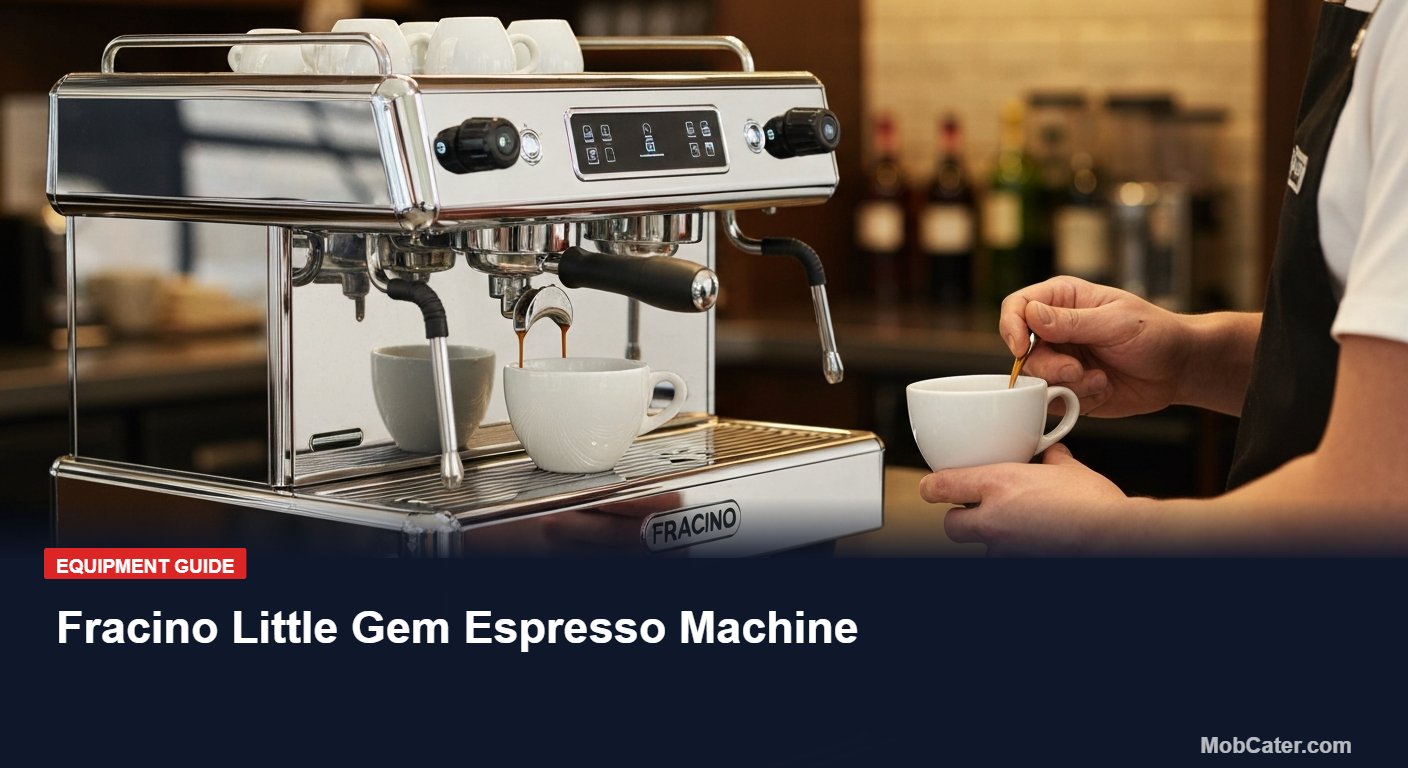 Fracino Little Gem Espresso Machine - Mobile Catering Equipment UK