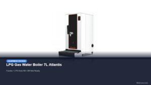 LPG Gas Water Boiler 7L Atlantis product photo for mobile catering