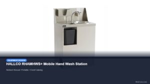 HALLCO RHAMHWS+ Mobile Hand Wash Station product photo for mobile catering