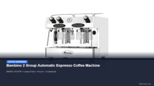 Bambino 2 Group Automatic Espresso Coffee Machine product photo for mobile catering