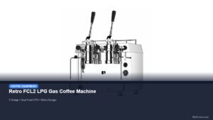 Retro FCL2 LPG Gas Coffee Machine product photo for mobile catering